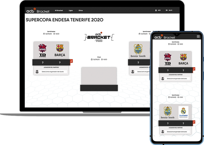 SUPERCOPA ENDESA 2020 mockup