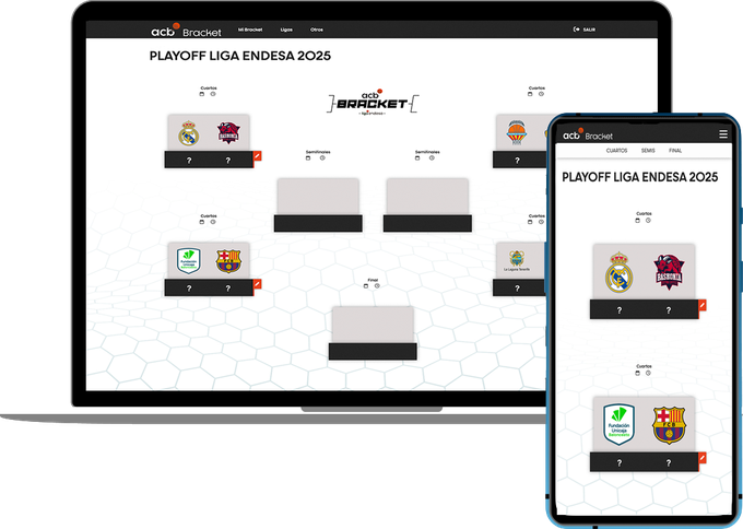 PLAYOFF LIGA ENDESA 2025 mockup